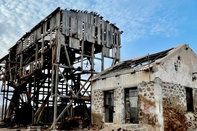 Old Salt Storage Hangar: Ruins with a Taste of History
