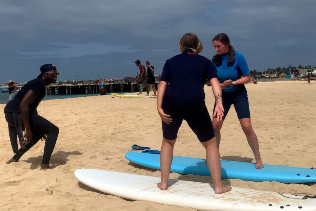 Island Kite School, learn without pressure, in a spot that makes it easier