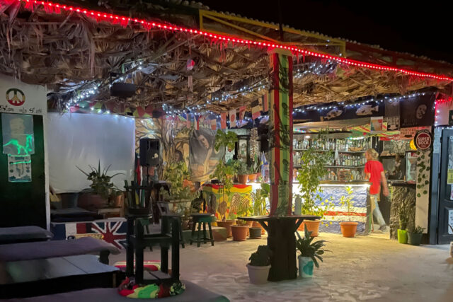 One Love Reggae Bar, great music trapped inside a vibe that keeps tripping over itself